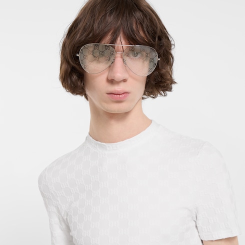 T-shirt en jersey stretch GG