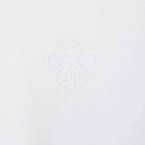 T-shirt en jersey de rayonne doux avec broderie