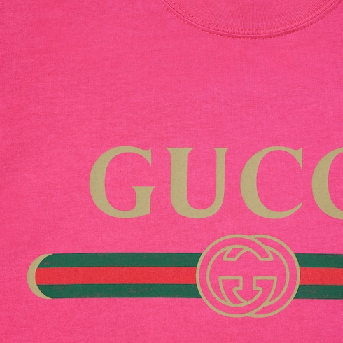 Camiseta de punto de seda con estampado