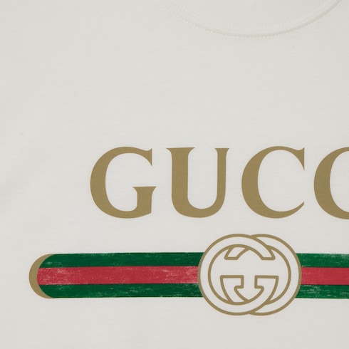 T-shirt en jersey en mélange de soie avec imprimé