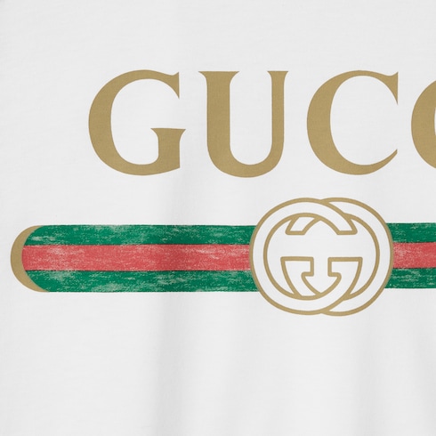 T-shirt en jersey en mélange de soie avec imprimé