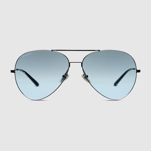 Gafas de sol con marco de piloto