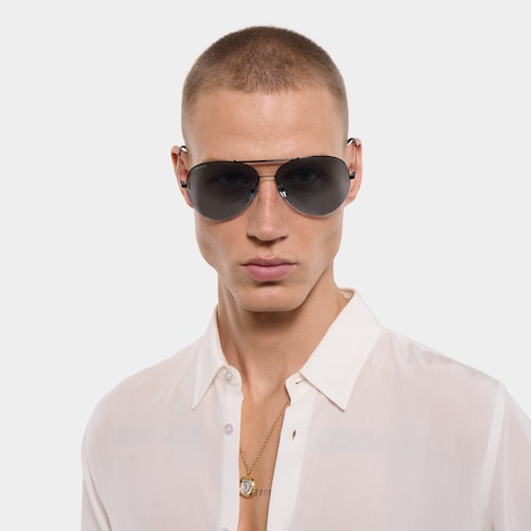 Lunettes de soleil à monture aviateur