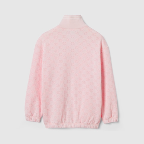 Children's GG cotton zip jacket