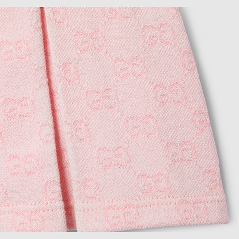 Minigonna bambino in cotone GG