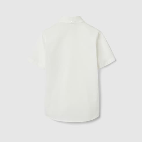 Chemise pour enfant en popeline de coton