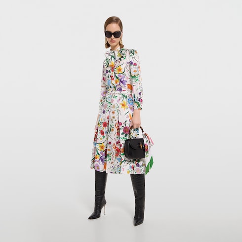 Cinta de seda estampada