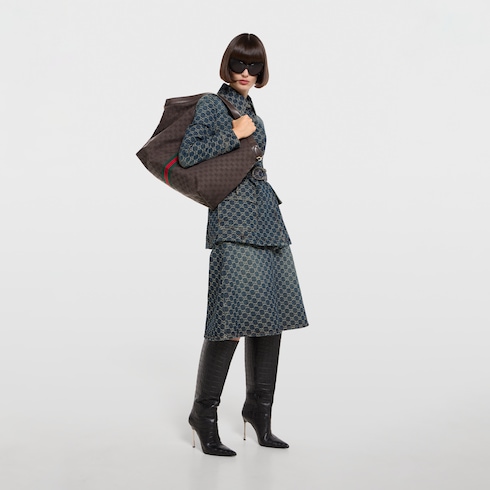 Gucci Giglio系列大号托特包