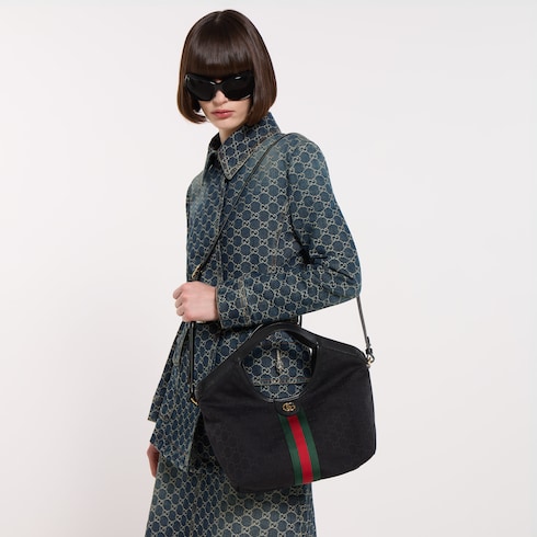 Gucci Giglio系列小号托特包