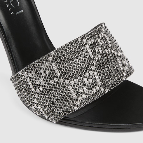Women's crystal Bombshell slide sandal