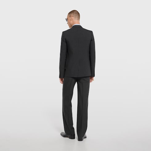 Gucci pinstripe wool jacket