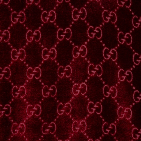 Chaqueta elástica con cremallera y GG