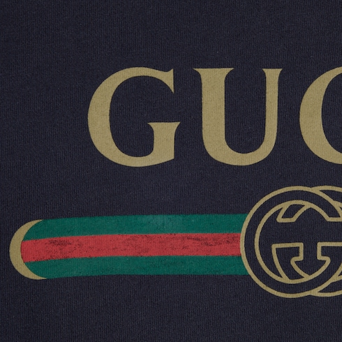 Felpa in misto cashmere con stampa