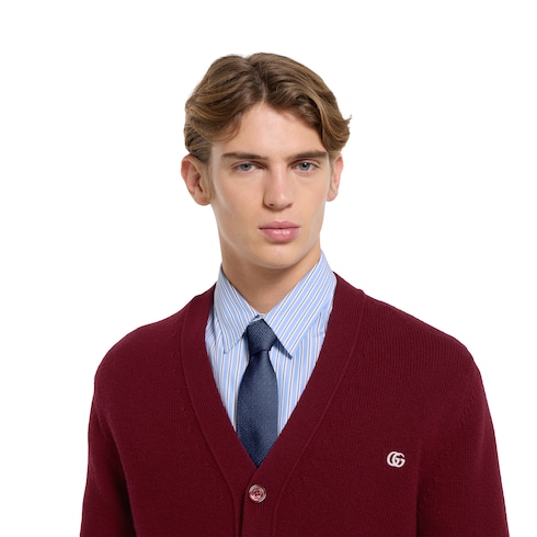 Krawatte aus Gucci Horsebit-Seidenjacquard