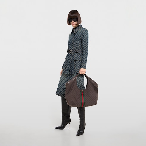 Gucci Giglio系列大号托特包