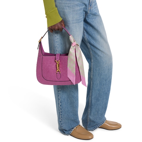 Ruban en twill de soie GG