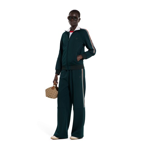 Cotton jersey T-shirt with embroidery