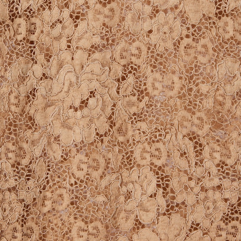 Kleid aus Stretch-Spitze mit GG Blumen-Motiv