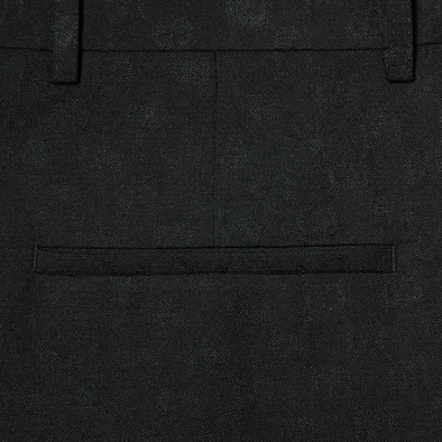 بنطال من الصوف بنقش GG