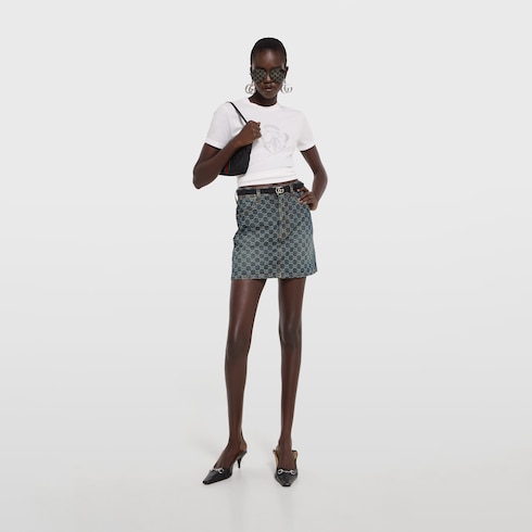 Cinturón GG Marmont estrecho