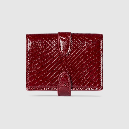 Cartera Gucci Jackie de pitón pequeña