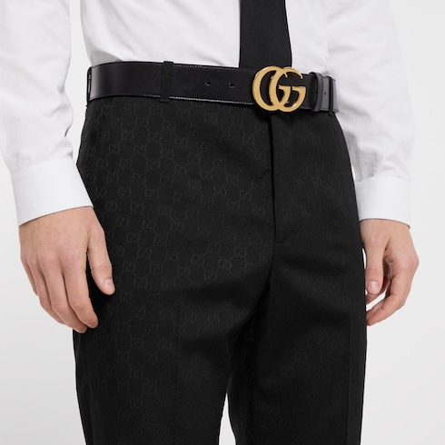 Pantalón de lana con GG
