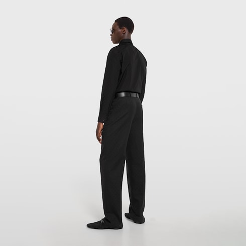 Chemise en popeline de coton GG