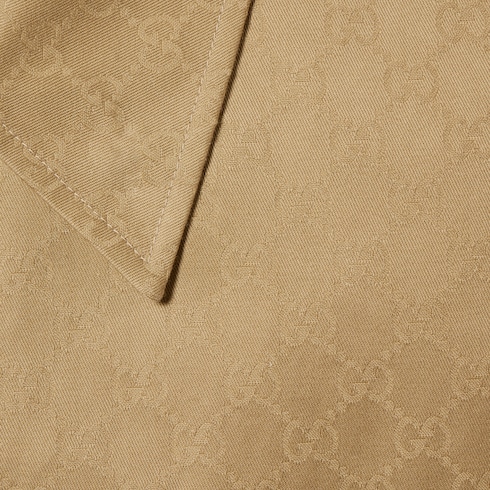 Veste en gabardine de coton GG