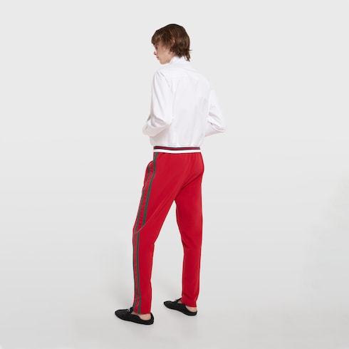 Veste zippée en twill de coton avec bande Web