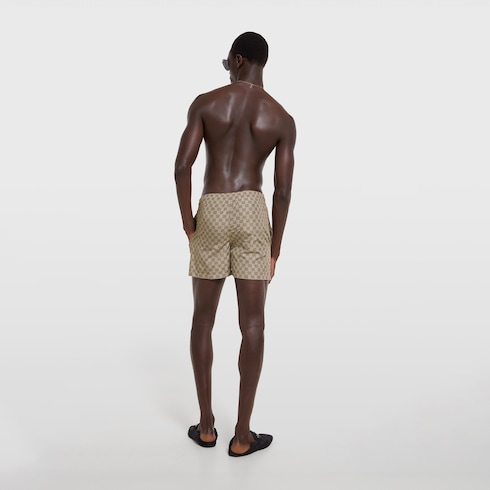 Traje de baño de popelina de poliéster con estampado