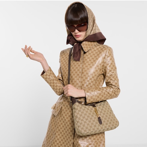 Bolsa para el hombro mediana Gucci Jackie 1961