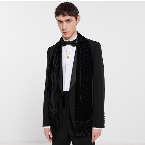 GG ベルベット デヴォレ ストール