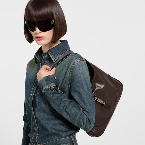 Mittelgroße Gucci Jackie 1961 Schultertasche