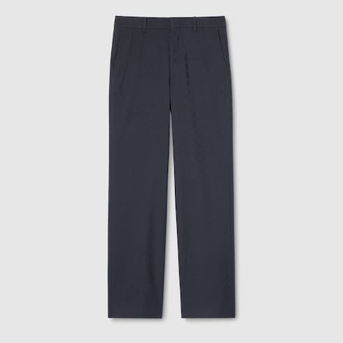 Pantalon en laine GG