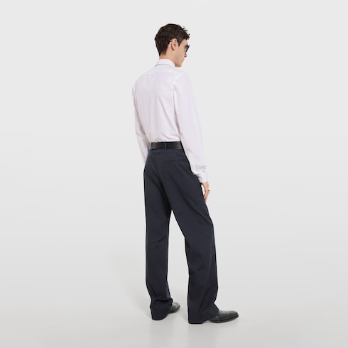 Pantaloni in lana GG