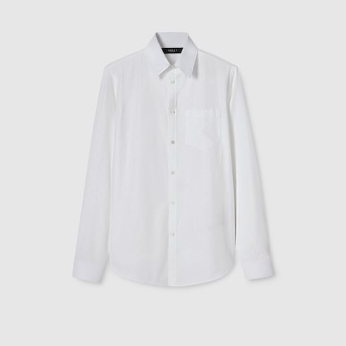 GG cotton poplin shirt