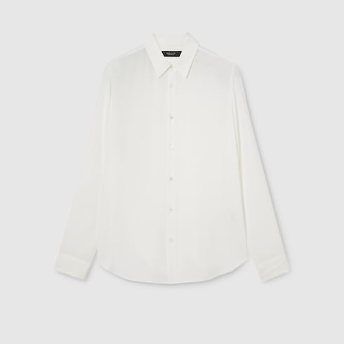 Silk crêpe de chine shirt