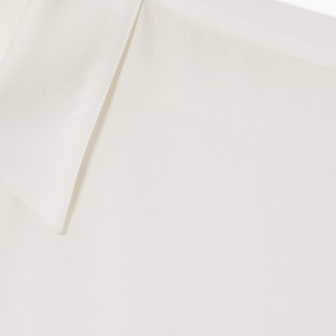 Silk crêpe de chine shirt