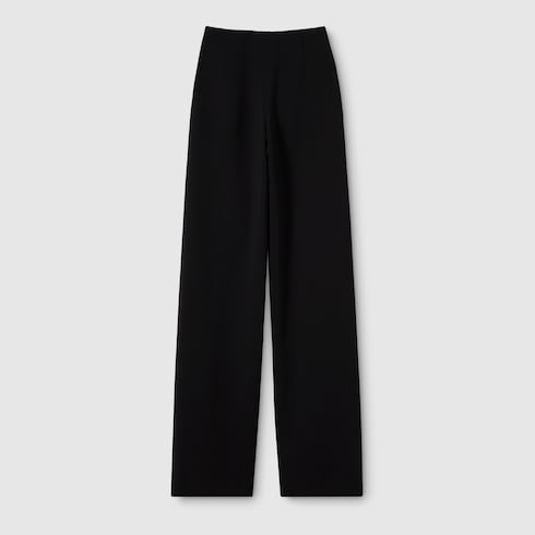 Technical stretch wool pants