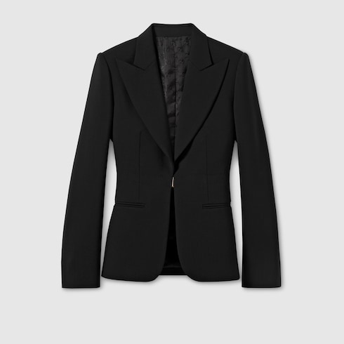 Blazer aus technischer Stretchwolle