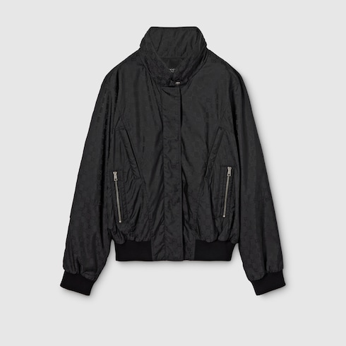 GG nylon zip jacket