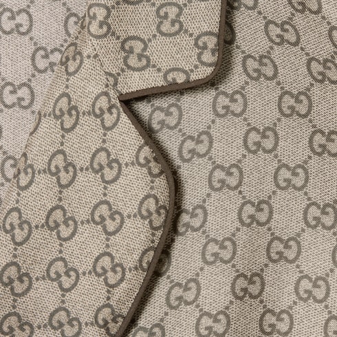 Printed silk twill shirt