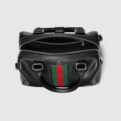 Web Trademark small duffle bag