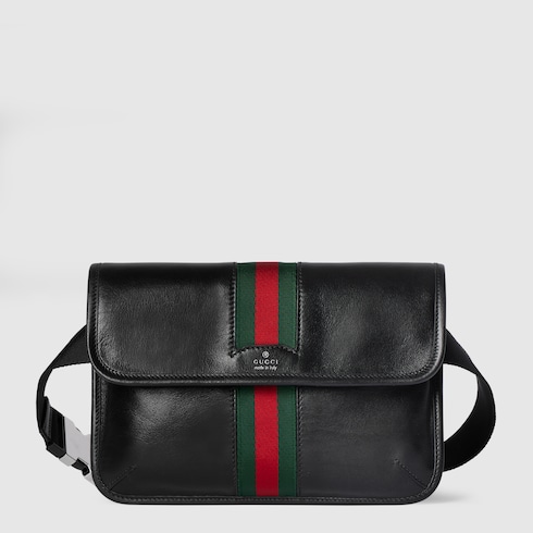 Web Trademark small belt bag