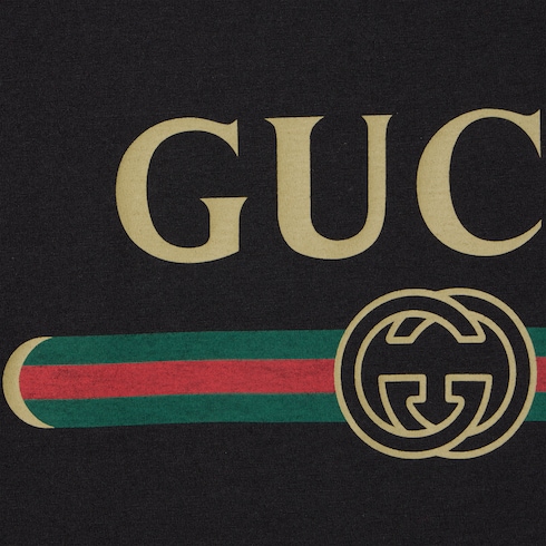 Camiseta de algodón y seda con estampado