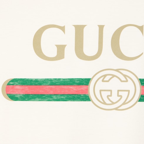 饰印花针织棉和桑蚕丝T恤