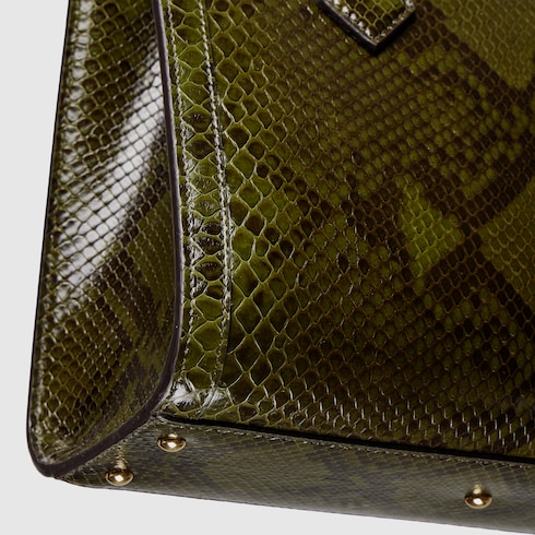 Gucci Diana python medium tote bag
