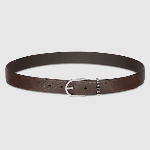 Belt with stirrup buckle