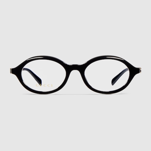 Monture optique ovale