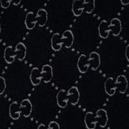 Pantalon en velours dévoré GG stretch